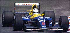 Germany' 1992 - Nigel Mansell (Williams FW14B/Renault)