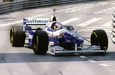 Jacques Villeneuve (Williams FW18/Renault) - 1996 Monaco Grand Prix